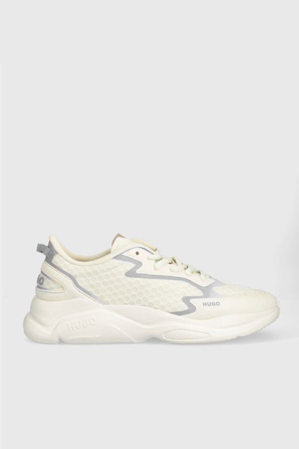 ΓΥΝΑΙΚΕΙΑ ΠΑΠΟΥΤΣΙΑ SNEAKERS HUGO - 101 ΛΕΥΚΟ